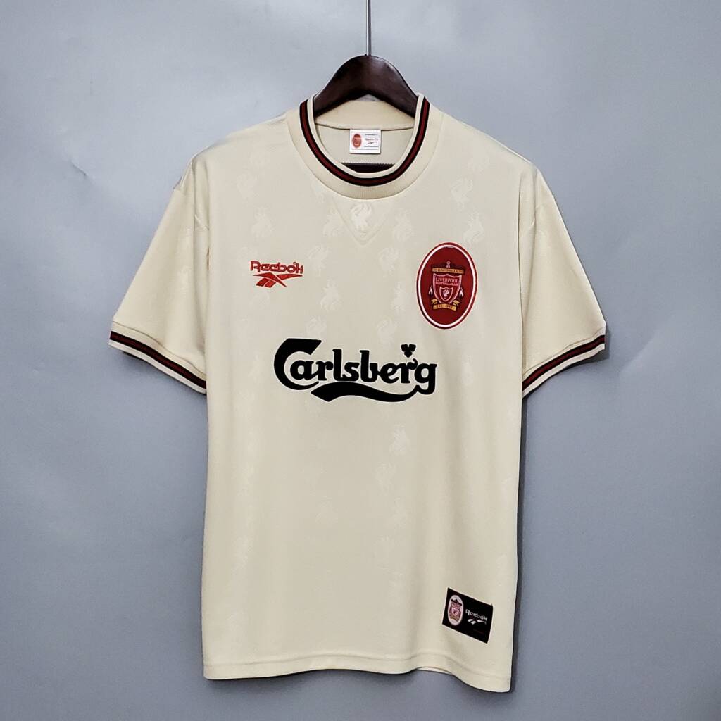 Camiseta Liverpool visitante 1996
