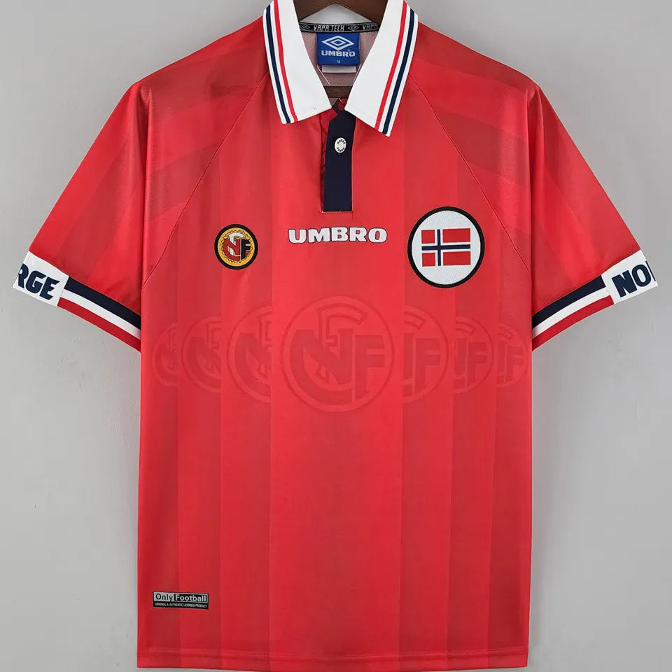 Camiseta Noruega local 1998