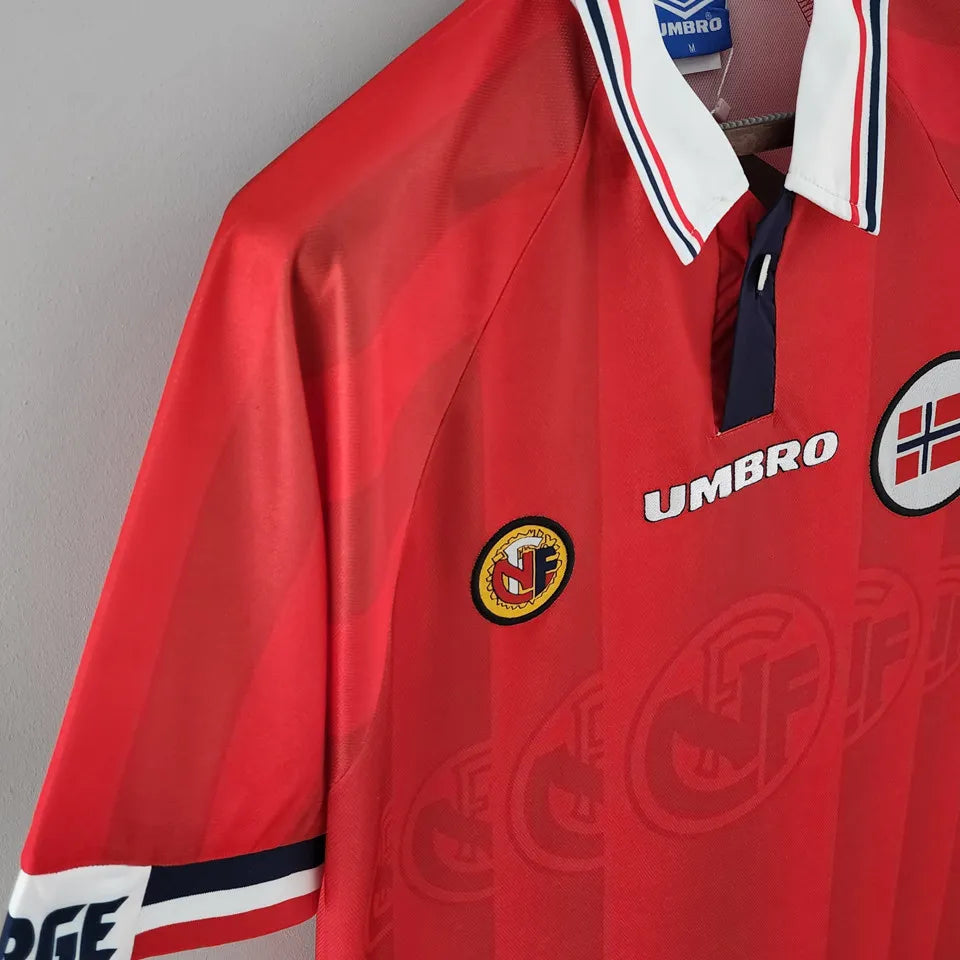 Camiseta Noruega local 1998