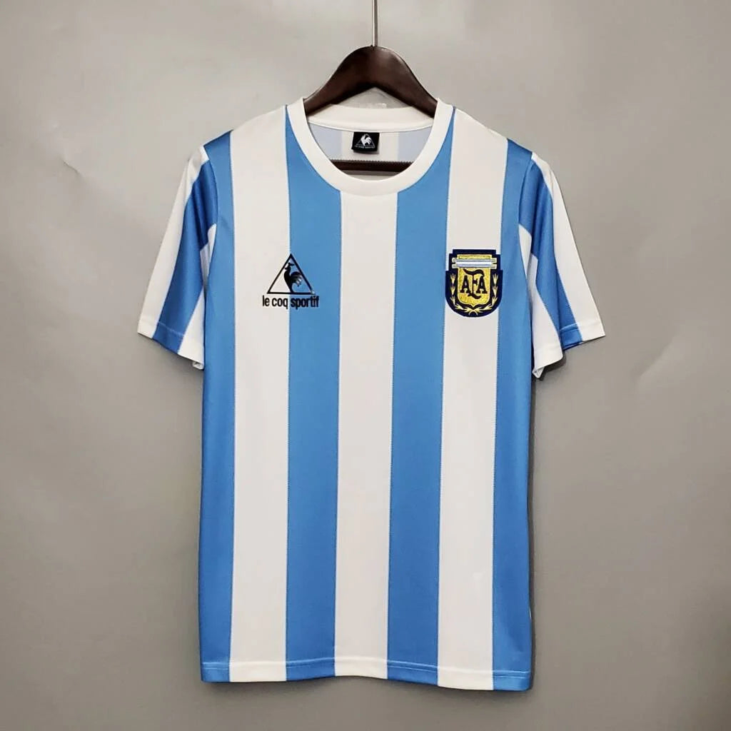 Camiseta Argentina local 1986