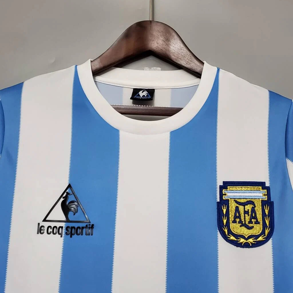 Camiseta Argentina local 1986
