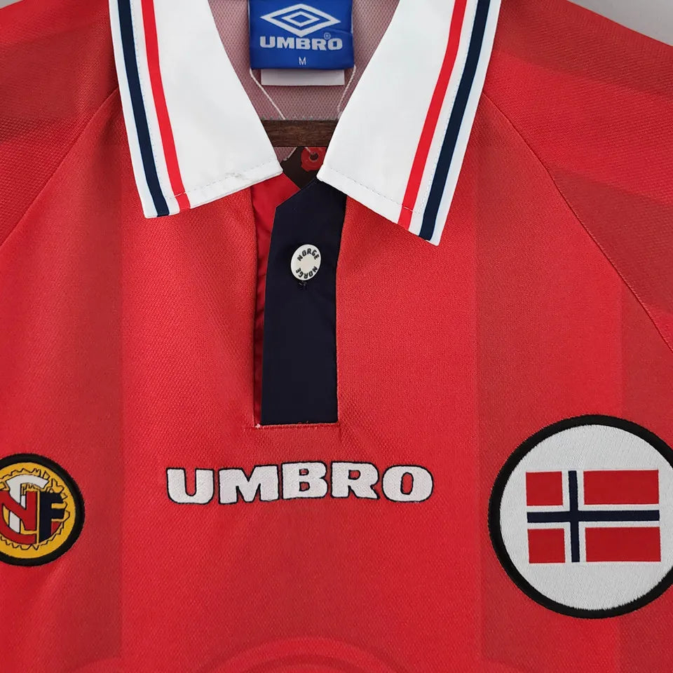 Camiseta Noruega local 1998