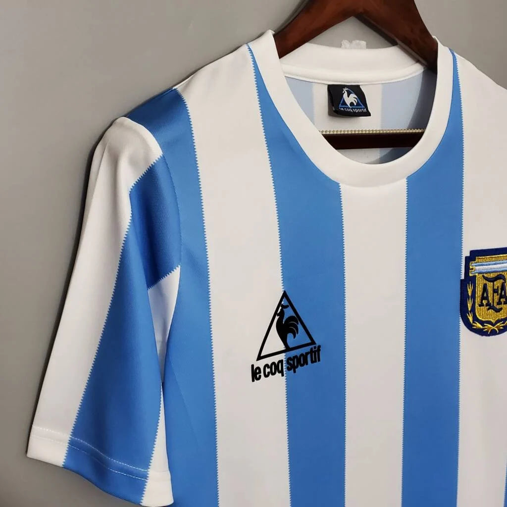 Camiseta Argentina local 1986