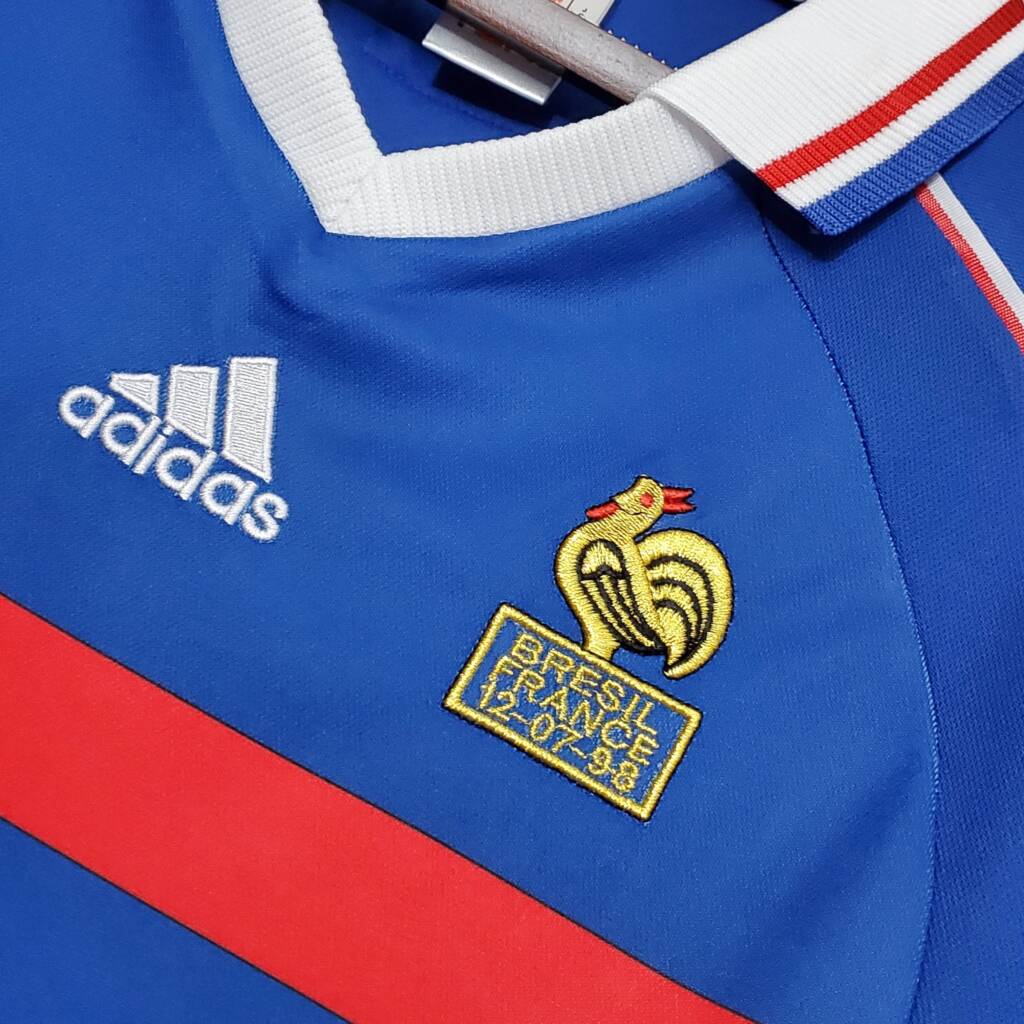 Camiseta Francia local 1998