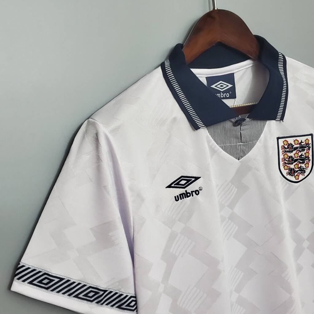 Camiseta Inglaterra local 1990