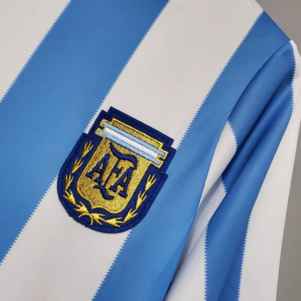 Camiseta Argentina local 1986