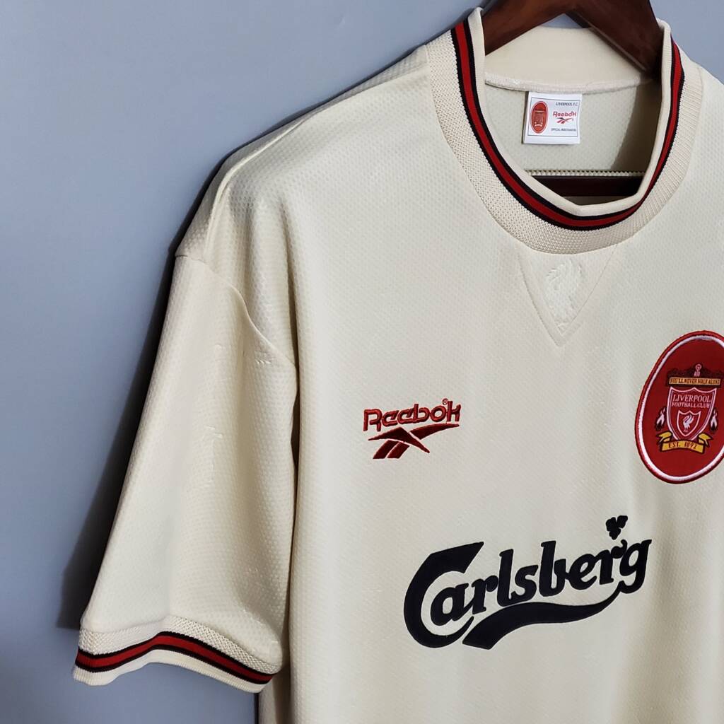 Camiseta Liverpool visitante 1996