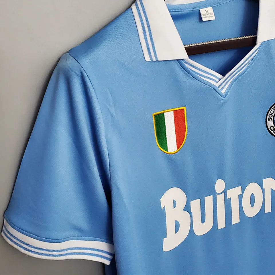 Camiseta Napoli local 1986