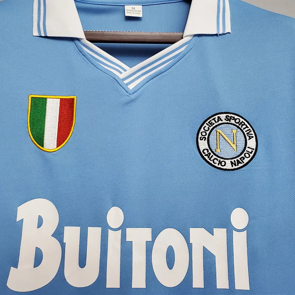 Camiseta Napoli local 1986