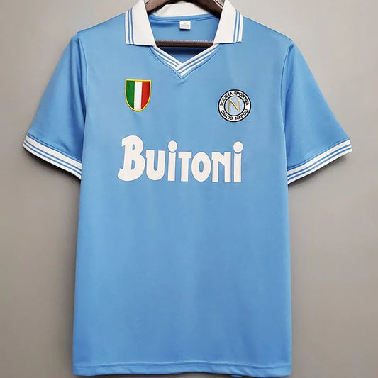 Camiseta Napoli local 1986