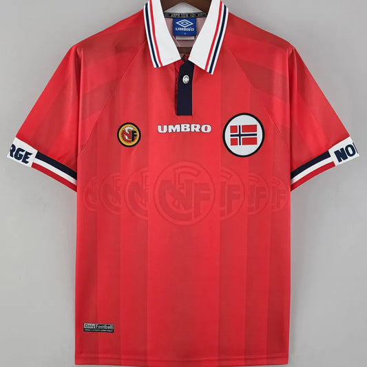 Camiseta Noruega local 1998