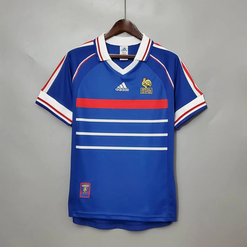 Camiseta Francia local 1998