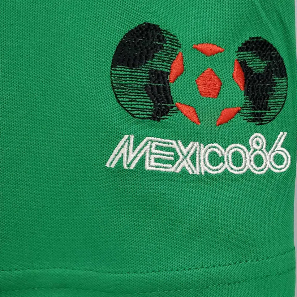 Camiseta México local 1986