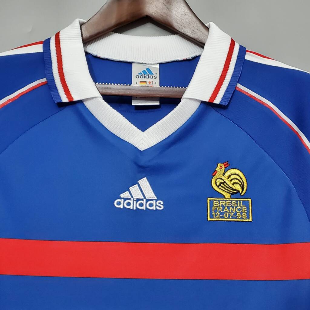 Camiseta Francia local 1998
