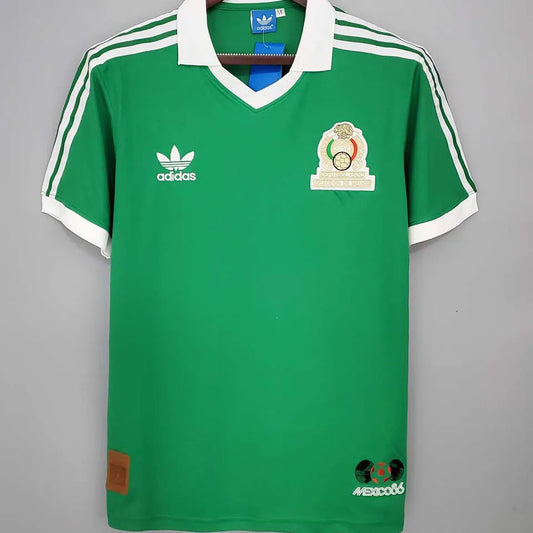 Camiseta México local 1986